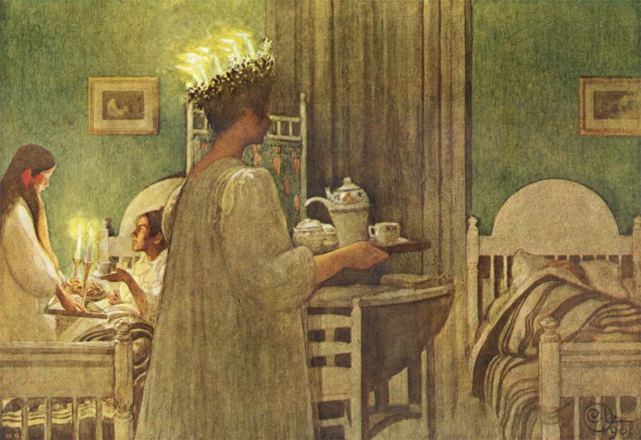 Carl Larsson Lucia Morning